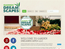 Tablet Screenshot of gardendreamscapes.com